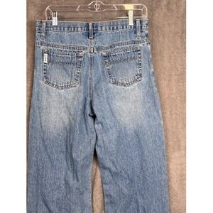 Cinch Womens Jeans Light Wash‎ Denim Western Relaxed Fit Size 18R